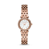 Michael Kors Darci Analog Mother of Pearl Dial Rose Gold Steel Strap Watch For Women - MK3832 Authentic Buy Shop Now