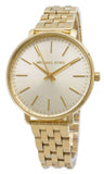 Michael Kors Pyper Quartz Gold Dial Gold Steel Strap Watch For Women - MK3898 Authentic Buy Shop Now