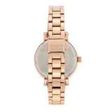 Michael Kors Sofie Analog Quartz Blue Dial Rose Gold Steel Strap Watch For Women - MK3971 Authentic Buy Shop Now