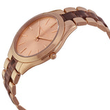 Michael Kors Runway Rose Gold Dial Two Tone Steel Strap Watch for Women - MK4301 Authentic Buy Shop Now