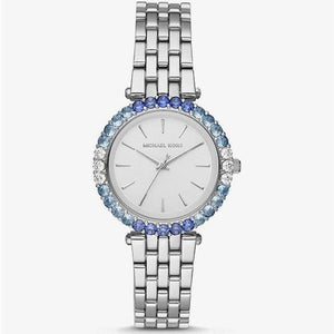 Michael Kors Darci Quartz White Dial Silver Steel Strap Watch For Women - MK4516 Authentic Buy Shop Now