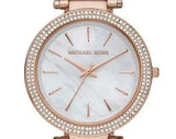 Michael Kors Darci Quartz Mother of Pearl White Dial Rose Gold Mesh Bracelet Watch For Women - MK4519 Authentic Buy Shop Now