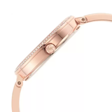 Michael Kors Jaryn Analog Rose Gold Dial Pink Steel Strap Watch For Women - MK4545 Authentic Buy Shop Now