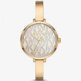 Michael Kors Naia Quartz Gold Dial Gold Steel Strap Watch for Women - MK4687 Authentic Buy Shop Now