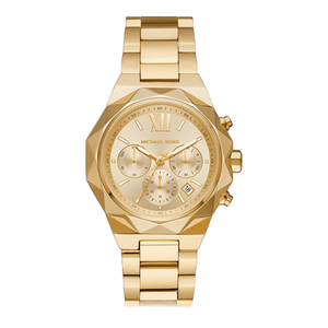 Michael Kors Raquel Analog Gold Dial Gold Steel Strap Watch For Women - MK4690 Authentic Buy Shop Now