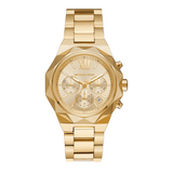 Michael Kors Raquel Analog Gold Dial Gold Steel Strap Watch For Women - MK4690 Authentic Buy Shop Now