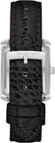 Michael Kors Emery Three Hand Silver Dial Black Leather Strap Watch For Women - MK4696 Authentic Buy Shop Now
