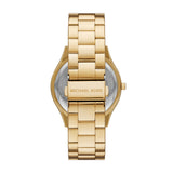 Michael Kors Runway Gold Dial Gold Steel Strap Watch For Women - MK4732 Authentic Buy Shop Now