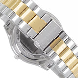 Michael Kors Slim Runway Three Hand Silver Dial Two Tone Steel Strap Watch For Women - MK4735 Authentic Buy Shop Now