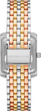 Michael Kors Emery Three-Hand White Dial Two Tone Steel Strap Watch for Women - MK4744 Authentic Buy Shop Now