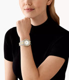 Michael Kors Camille Analog Silver Dial Rose Gold Steel Strap Watch for Women - MK4810 Authentic Buy Shop Now