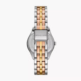 Michael Kors Harlowe Three-Hand Mother of Pearl White Dial Tri Tone Steel Strap Watch for Women - MK4846 Authentic Buy Shop Now