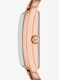 Michael Kors Empire Pavé Analog Rose Gold Dial Rose Gold Steel Strap Watch for Women - MK4858 Authentic Buy Shop Now