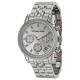 Michael Kors Ritz White Dial Silver Stainless Steel Strap Watch for Women - MK5020 Authentic Buy Shop Now