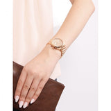 Michael Kors Runway Rose Gold Dial Rose Gold Steel Strap Watch for Women - MK5128 Authentic Buy Shop Now