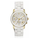 Michael Kors Runway White Dial White Steel Strap Watch for Women - MK5145 Authentic Buy Shop Now