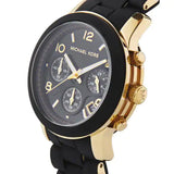 Michael Kors Runway Black Dial Black Silicone Strap Watch for Women - MK5191 Authentic Buy Shop Now