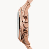 Michael Kors Blair Rose Gold Dial Rose Gold Steel Strap Watch for Women - MK5263 Authentic Buy Shop Now