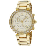 Michael Kors Parker Gold Dial Gold Steel Strap Watch for Women - MK5354 Authentic Buy Shop Now