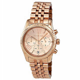 Michael Kors Lexington Rose Gold Dial Rose Gold Steel Strap Watch for Women - MK5569 Authentic Buy Shop Now