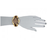 Michael Kors Bradshaw Chronograph Brown Dial Two Tone Steel Strap Watch For Women - MK5696 Authentic Buy Shop Now