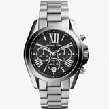 Michael Kors Bradshaw Black Dial Silver Steel Strap Watch for Men - MK5705 Authentic Buy Shop Now