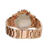 Michael Kors Everest Chronograph Rose Gold Dial Rose Gold Steel Strap Watch For Women - MK5755 Authentic Buy Shop Now