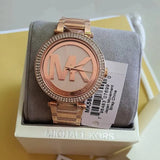 Michael Kors Parker Rose Gold Dial Rose Gold Steel Strap Watch for Women - MK5865 Authentic Buy Shop Now