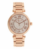 Michael Kors Skylar Rose Gold Dial Rose Gold Steel Strap Watch for Women - MK5868 Authentic Buy Shop Now