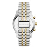 Michael Kors Lexington Silver Dial Two Tone Steel Strap Watch for Women - MK5955 Authentic Buy Shop Now