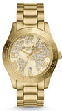 Michael Kors Layton Chronograph Gold Dial Gold Steel Strap Watch for Women - MK5959 Authentic Buy Shop Now