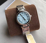 Michael Kors Skylar Quartz Blue Dial Silver Steel Strap Watch For Women - MK5988 Authentic Buy Shop Now