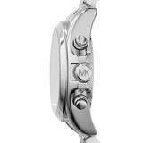 Michael Kors Bradshaw Chronograph Blue Dial Silver Steel Strap Watch For Women - MK6098 Authentic Buy Shop Now
