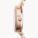Michael Kors Parker Pink Dial Two Tone Steel Strap Watch for Women - MK6110 Authentic Buy Shop Now