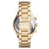 Michael Kors Brinkley Diamonds Gold Dial Gold Steel Strap Watch for Women - MK6187 Authentic Buy Shop Now