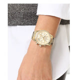 Michael Kors Ritz Gold Dial Gold Steel Strap Watch for Women - MK6356 Authentic Buy Shop Now