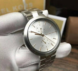 Michael Kors Garner Analog Silver Dial Silver Steel Strap Watch For Women - MK6407 Authentic Buy Shop Now