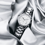 Michael Kors Ritz Silver Dial Silver Steel Strap Watch for Women - MK6428 Authentic Buy Shop Now