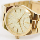 Michael Kors Channing Quartz Gold Dial Gold Steel Strap Watch For Women - MK6623 Authentic Buy Shop Now