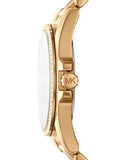 Michael Kors Whitney Quartz Black Dial Two Tone Steel Strap Watch For Women - MK6743 Authentic Buy Shop Now