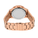 Michael Kors Ritz Three-Hand Glitz Rose Gold Dial Rose Gold Steel Strap Watch for Women - MK6748 Authentic Buy Shop Now