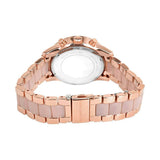 Michael Kors Ritz Chronograph Mother of Pearl White Dial Two Tone Steel Strap Watch For Women - MK6769 Authentic Buy Shop Now