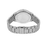 Michael Kors Layton Chronograph Mother of Pearl Blue Dial Silver Steel Strap Watch For Women - MK6847 Authentic Buy Shop Now