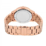 Michael Kors Ritz Analog Crystals Silver Dial Rose Gold Steel Strap Watch for Women - MK6863 Authentic Buy Shop Now