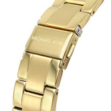 Michael Kors Runway Three-Hand Gold Dial Gold Steel Strap Watch For Women - MK6911 Authentic Buy Shop Now