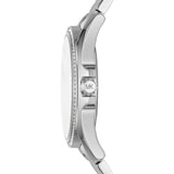 Michael Kors Kacie Three Hand Pink Dial Silver Steel Strap Watch for Women - MK6929 Authentic Buy Shop Now