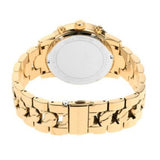 Michael Kors Ritz Chronograph Gold Dial Gold Steel Strap Watch For Women - MK6937 Authentic Buy Shop Now