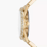 Michael Kors Camille Pavé Crystals Gold Dial Gold Steel Strap Watch for Women - MK6958 Authentic Buy Shop Now