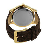 Michael Kors Tibby Multifunction Gold Dial Brown Leather Strap Watch For Women - MK6966 Authentic Buy Shop Now