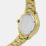 Michael Kors Everest Chronograph Blue Dial Gold Steel Strap Watch For Women - MK6971 Authentic Buy Shop Now